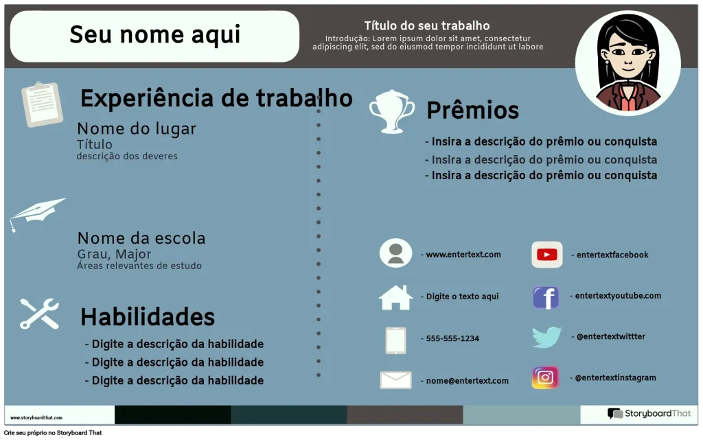 Currículo Infográfico: Visualize sua Carreira