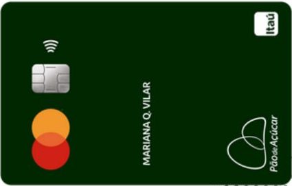 Cartão Pão de Açúcar Mastercard Internacional