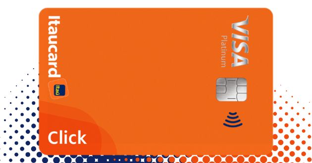 como pedir Cartão de crédito Click Itaú Platinum