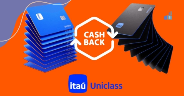 cartões itaú uniclass com cashback