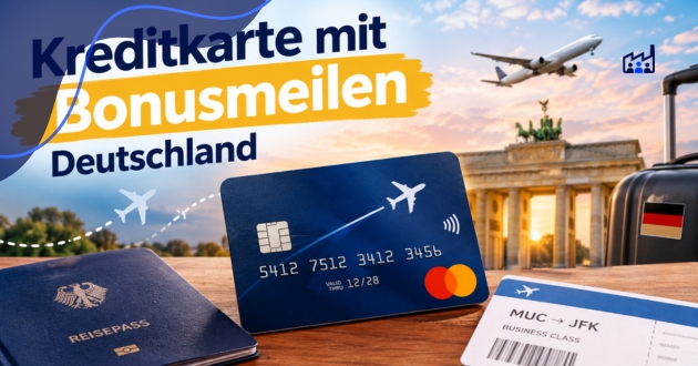 Kreditkarte mit Bonusmeilen Deutschland