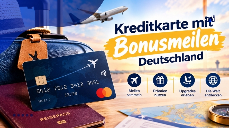 Kreditkarte mit Reisevorteilen