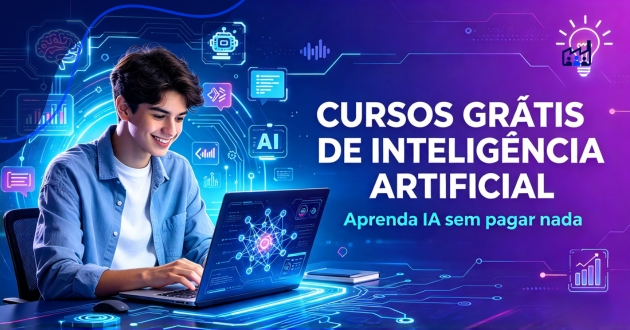 Cursos grátis de inteligência artificial